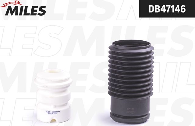 Комплект отбойников и пыльников амортизаторов (стоек) Miles. Артикул DB47146