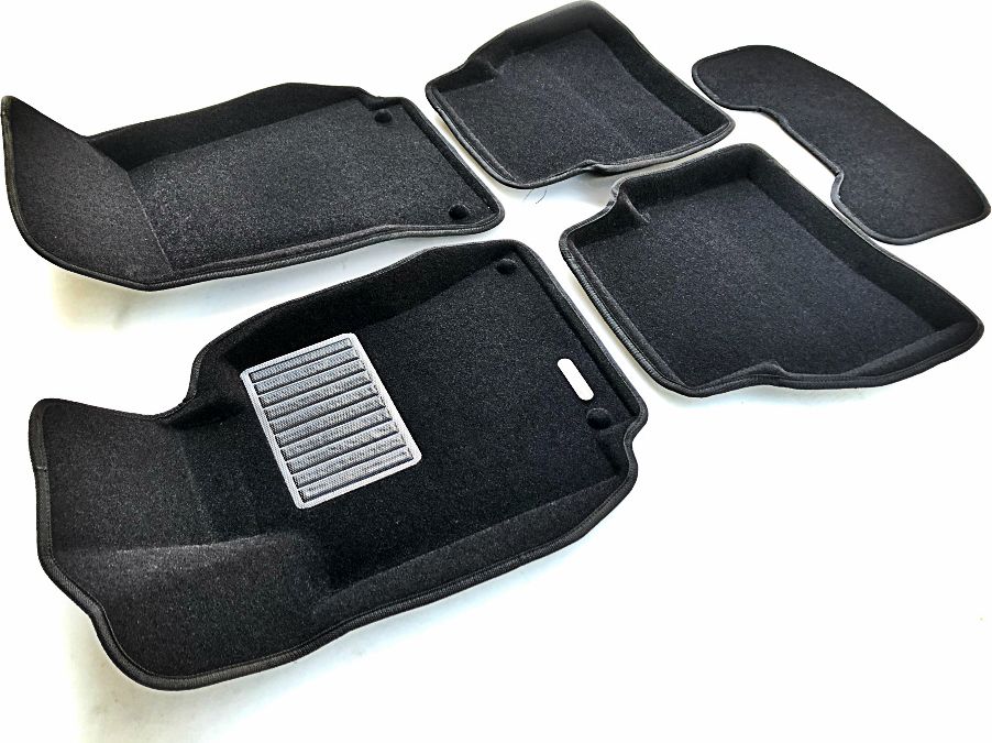 Коврики текстильные Euromat 3D Business для салона Mercedes-Benz C-Class W205 2015-2026. Артикул EMC3D-003514