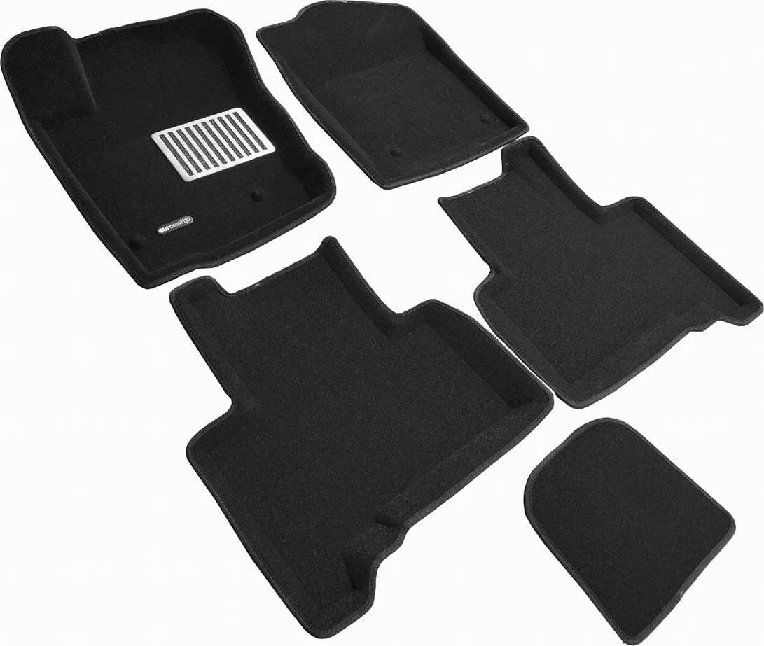 Коврики текстильные Euromat 3D Lux для салона Haval H9 2015-2026. Артикул EM3D-001406