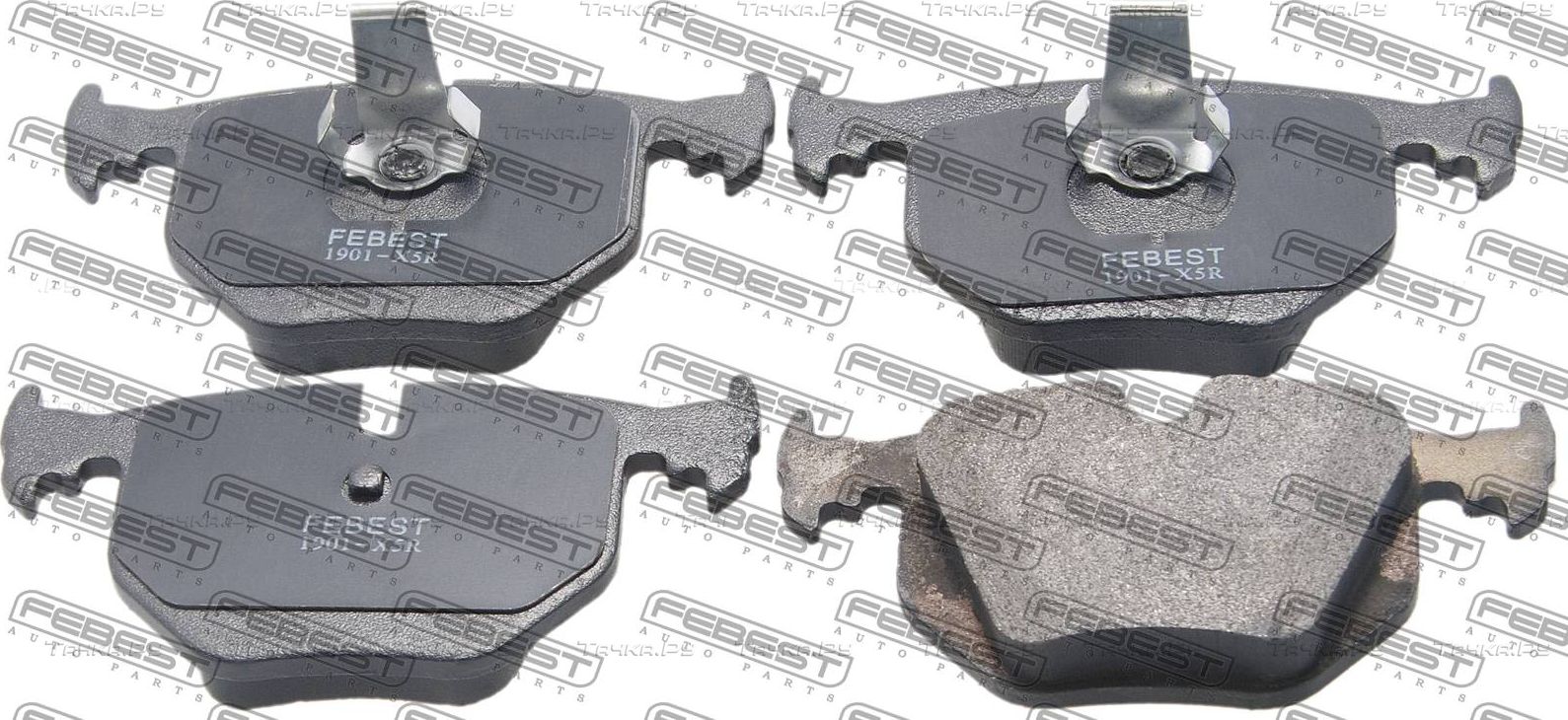 Тормозные колодки Febest задние для Land Rover Range Rover III 2002-2012. Артикул 1901-X5R
