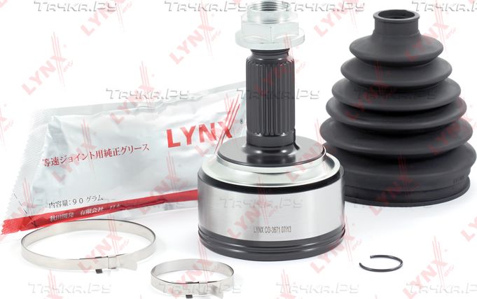 Шрус наружный (граната) LYNXauto для Honda Legend IV 2006-2012. Артикул CO-3671