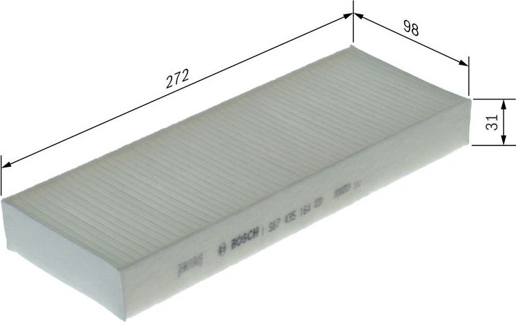 Салонный фильтр Bosch. Артикул 1 987 435 164