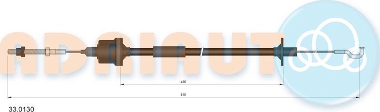 Трос сцепления Adriauto. Артикул 33.0130