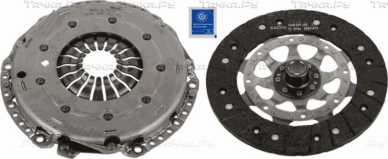 Сцепление (комплект) SACHS XTend для Peugeot Partner Tepee 2014-2017. Артикул 3000 970 109
