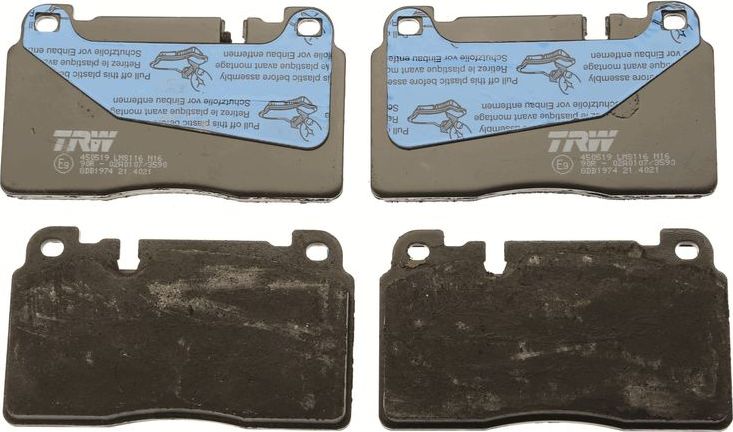 Тормозные колодки TRW COTEC. Артикул GDB1974