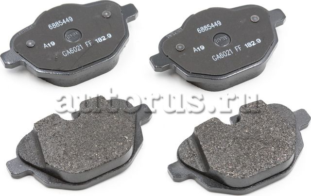 Тормозные колодки BMW (OEM) задние для BMW X4 II (G02) 2018-2026. Артикул 34216885451