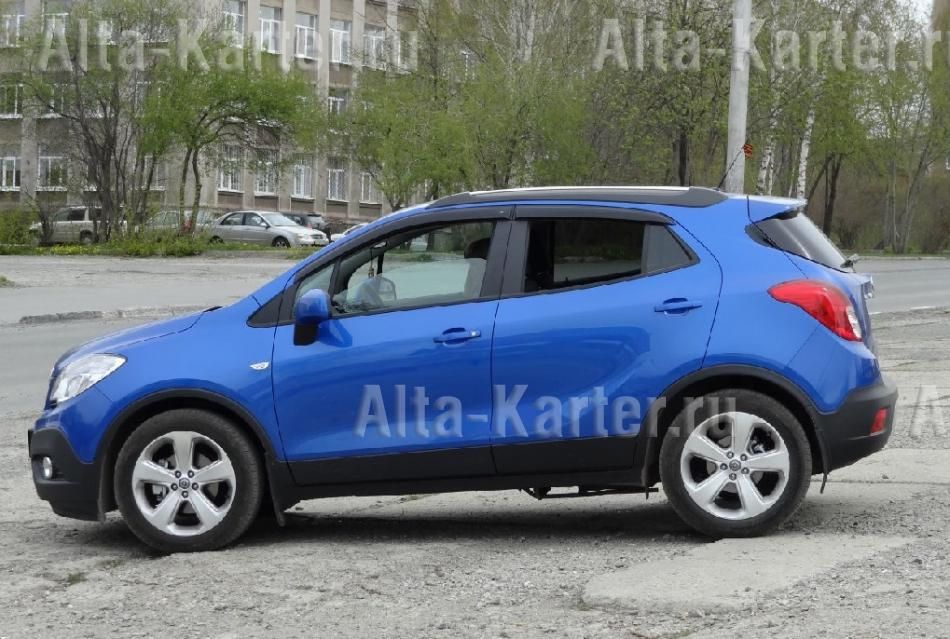 Дефлекторы Cobra Tuning для окон Opel Mokka 2012-2026. Артикул O13312