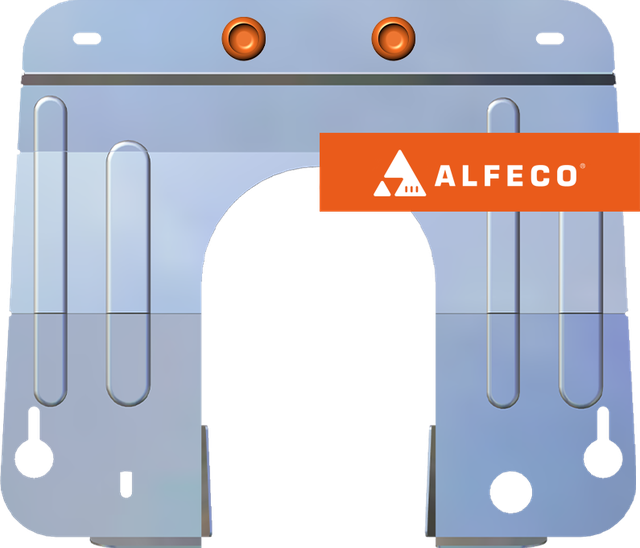 Защита алюминиевая Alfeco для переднего стабилизатор курсовой устойчивости Citroen C4 II 2011-2026. Артикул ALF.04.10al