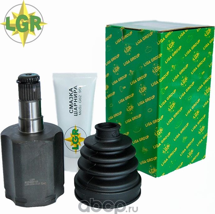 ШРУС внутренний LGR-3205 для а/м VW POLO SEDAN SKODA RAPID MT. Артикул LGR3205