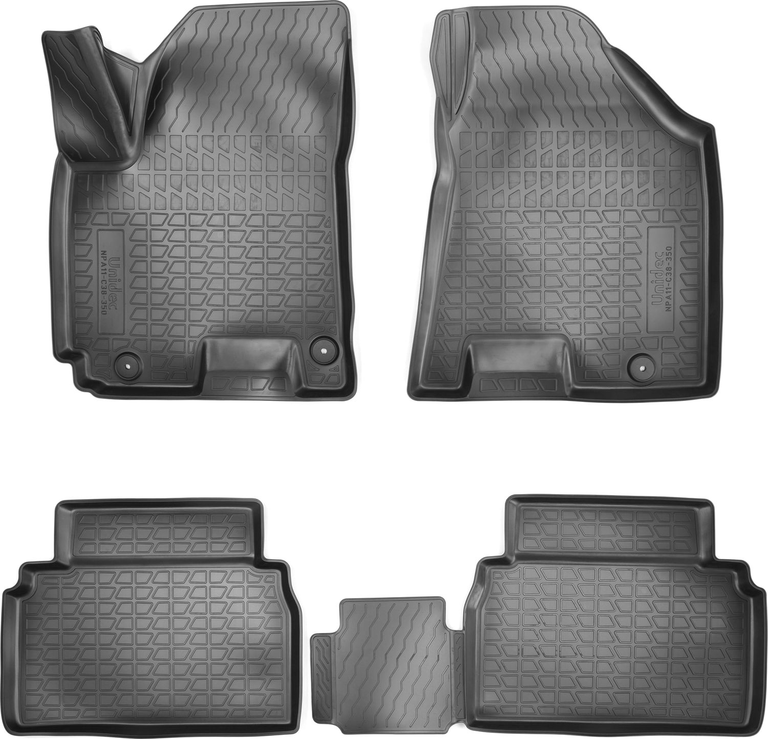 Коврики 3D Норпласт для салона JAC S5 2013-2026. Артикул NPA11-C38-350