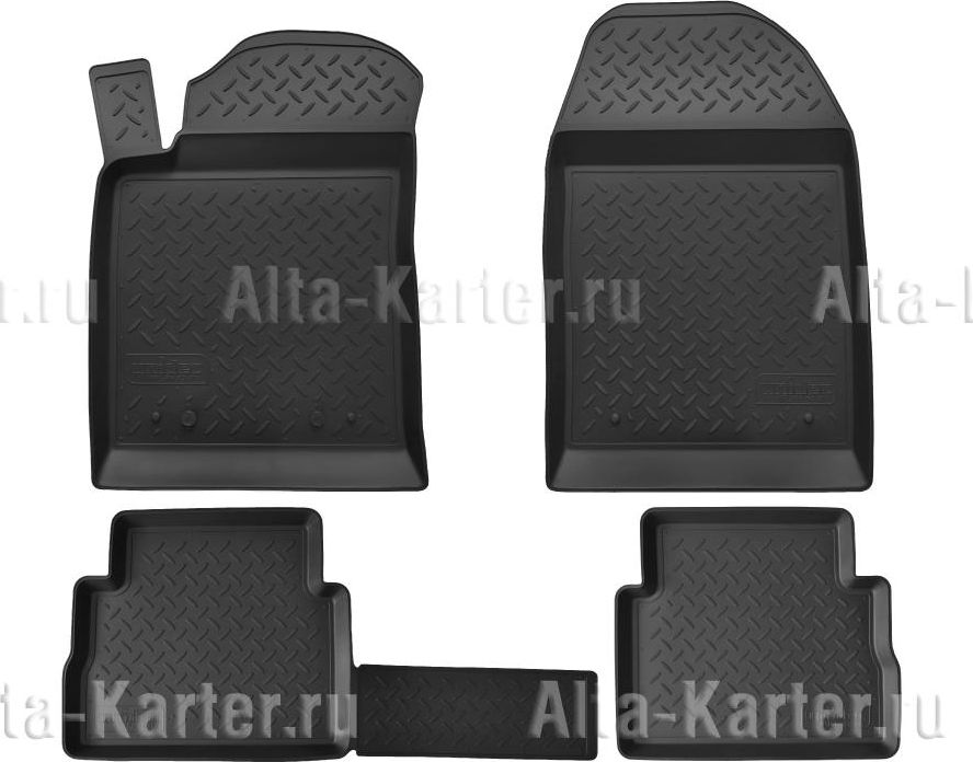 Коврики Норпласт для салона Chrysler Voyager 2000-2007 (3-й ряд, 2 шт.). Артикул NPL-Po-09-80