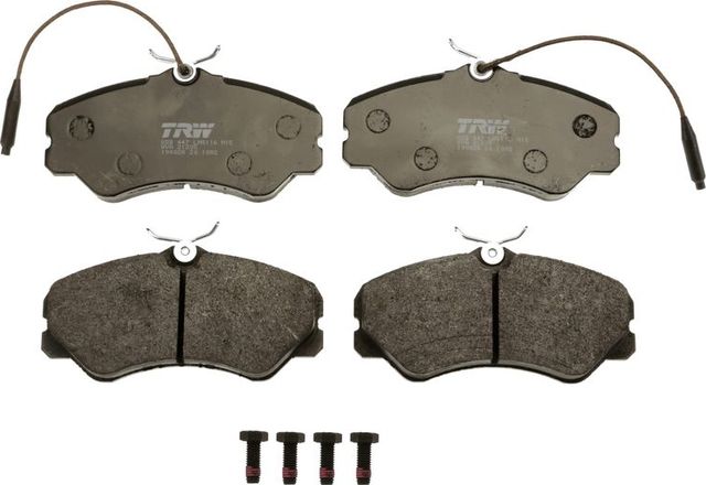 Тормозные колодки TRW передние для Citroen C25 1987-1994. Артикул GDB447