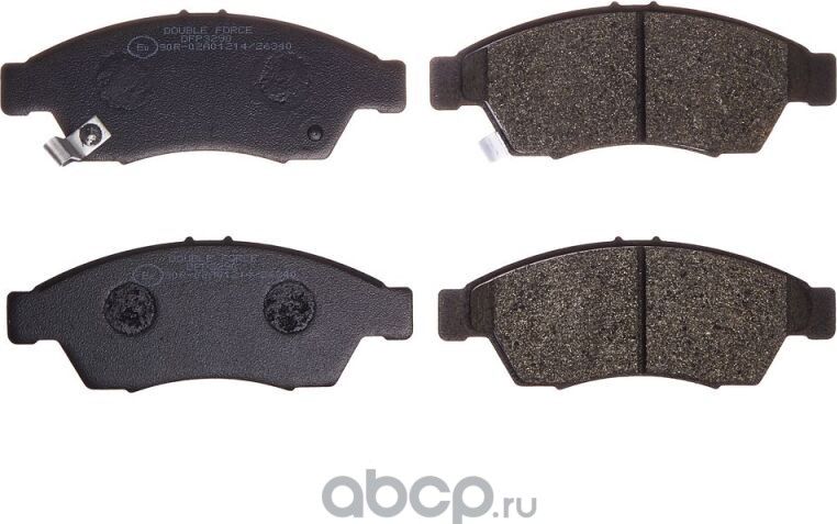 Колодки тормозные (Double Force) Double Force. Артикул DFP3290