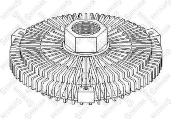 Муфта (вискомуфта) вентилятора Stellox для Mercedes-Benz M-Класс I (W163) 1998-2005. Артикул 30-00413-SX