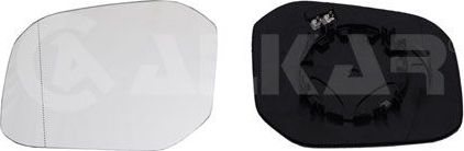 Зеркальное стекло бокового зеркала Alkar. Артикул 6471877