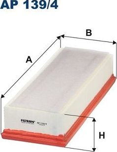 Воздушный фильтр Filtron. Артикул AP 139/4