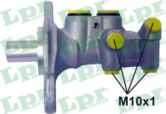 Тормозной цилиндр главный LPR (алюминий) для Renault Sandero II 2017-2021. Артикул 6175