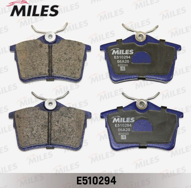 Тормозные колодки Miles (Керамика). Артикул E510294