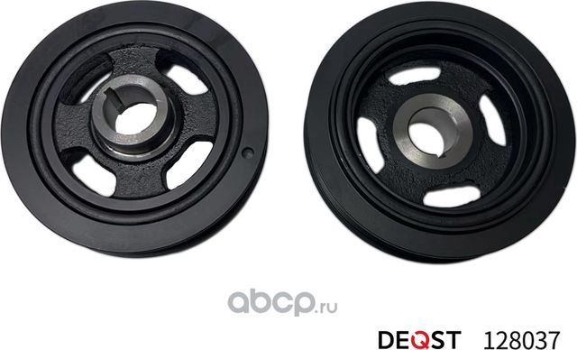 Шкив коленчатого вала TOYOTA COROLLA (_E12_) Седан 08.02-12.06 1.6 VVT-i (Deqst). Артикул 128037