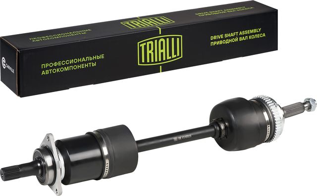 Полуось (привод в сборе, приводной вал) Trialli передняя левая для Chevrolet Niva I 2002-2021. Артикул AR 856