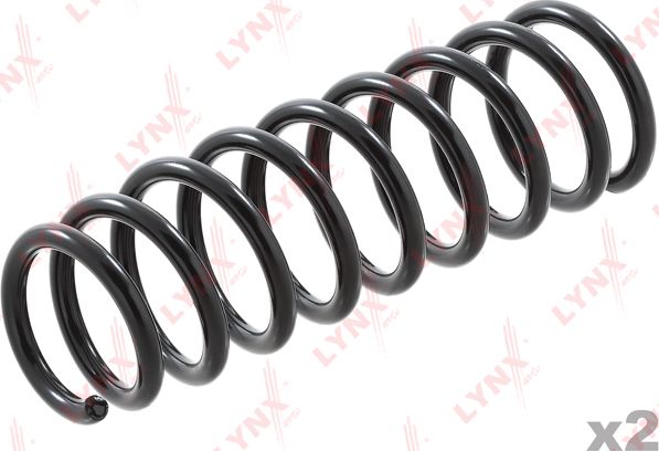 Пружина подвески LYNXauto задняя для Kia Proceed I 2009-2013. Артикул SC-2384