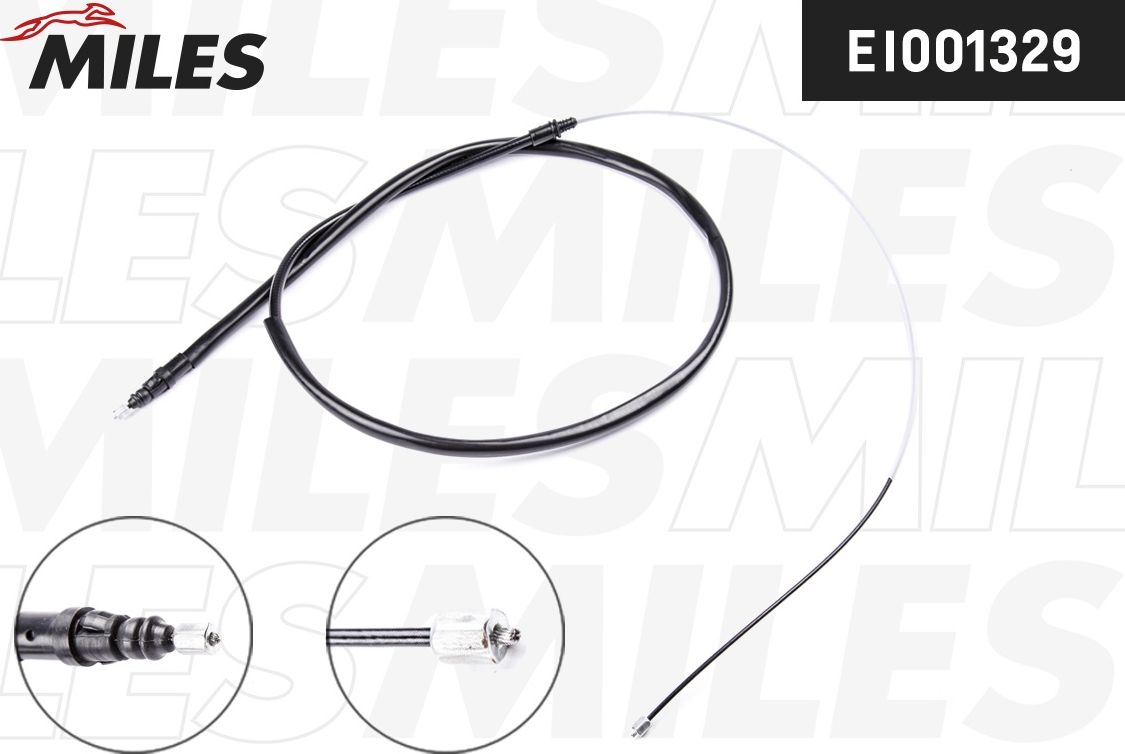 Трос ручника (тросик ручного тормоза) Miles. Артикул EI001329