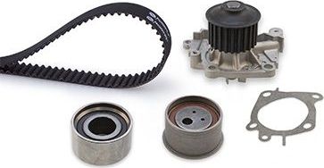 Помпа (водяной насос) с комплектом ремня ГРМ Gates PowerGrip® для Mitsubishi Carisma I 1995-1999. Артикул KP15514XS-1