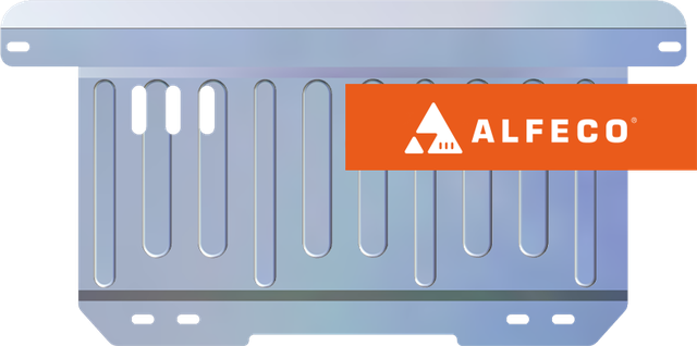 Защита алюминиевая Alfeco для картера и КПП Chevrolet Spark I 2005-2009. Артикул ALF.03.10al