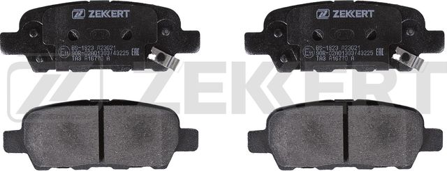 Тормозные колодки Zekkert задние для Infiniti QX50 I 2013-2017. Артикул BS-1823