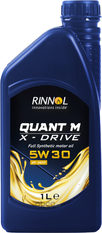 Масло моторное синт. RINNOL QUANT М X-DRIVE 5W-30 (e1L). Артикул 100438