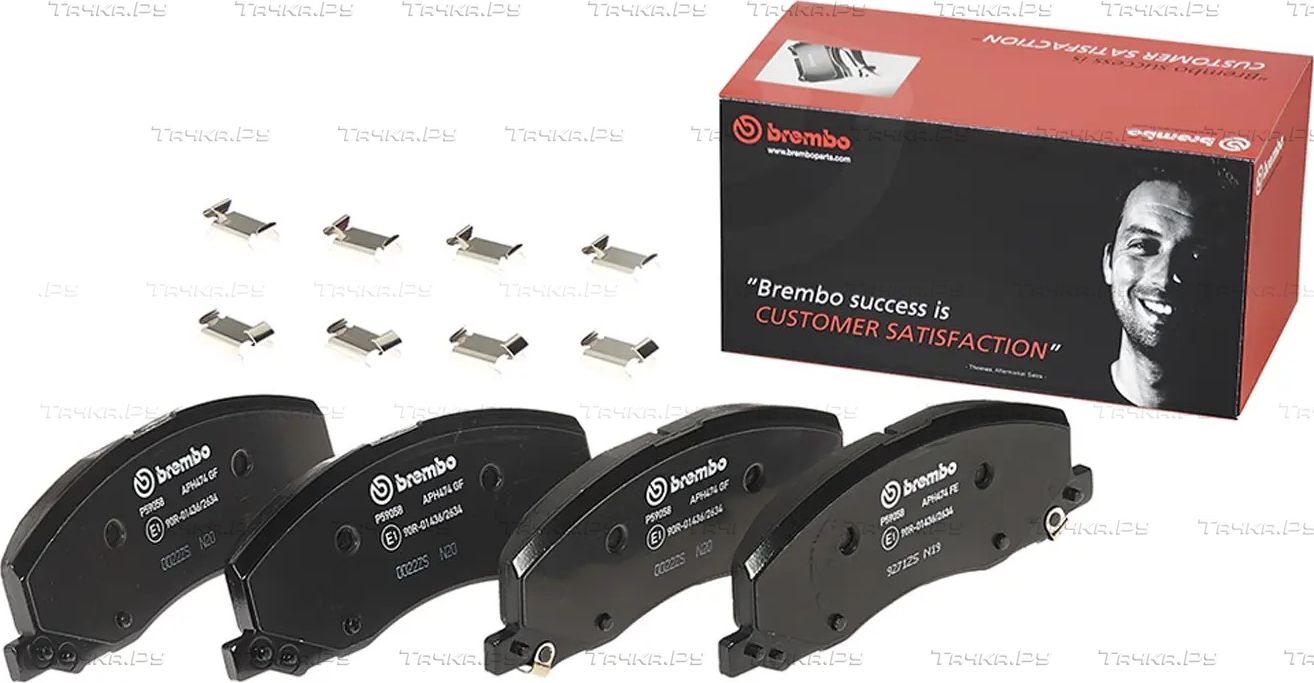 Тормозные колодки Brembo PRIME LINE передние для Bentley Flying Spur I 2013-2019. Артикул P 59 058