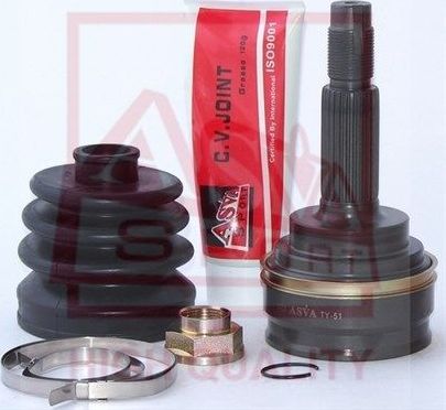 Шрус наружный (граната) Asva передний для Toyota Avensis I 1997-2003. Артикул TY-51