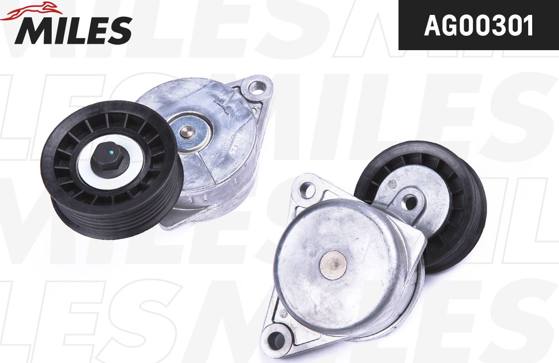 Натяжной ролик (натяжитель) приводного ремня Miles. Артикул AG00301