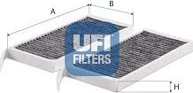 Салонный фильтр UFI. Артикул 54.417.00