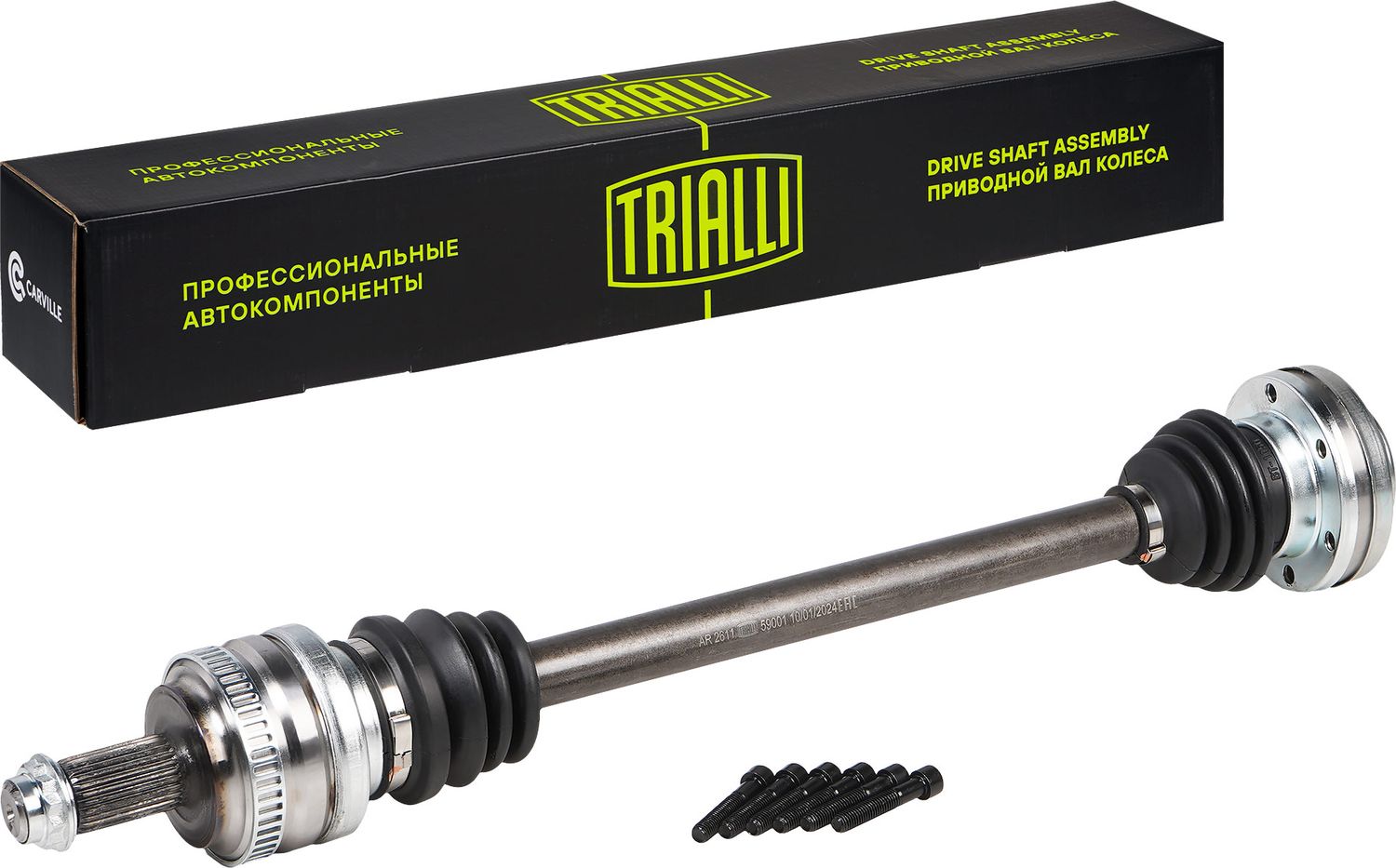 Полуось (привод в сборе, приводной вал) Trialli. Артикул AR 2611