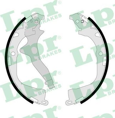 Тормозные колодки LPR. Артикул 01134