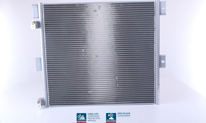 Радиатор кондиционера (конденсатор) Nissens (алюминий). Артикул 940075