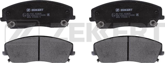 Тормозные колодки Zekkert передние для Dodge Challenger III 2008-2026. Артикул BS-2107