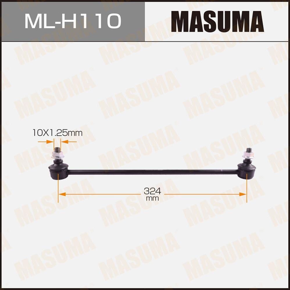 Стойка (тяга) стабилизатора Masuma. Артикул ML-H110