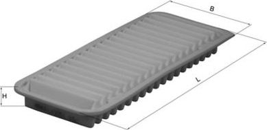 Воздушный фильтр Mahle. Артикул LX 2751