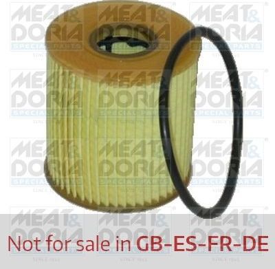Масляный фильтр Meat & Doria. Артикул 14084