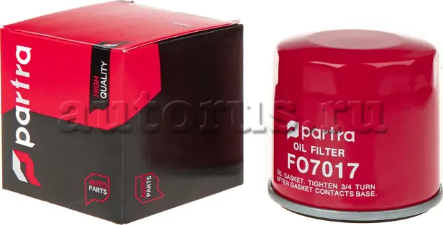 Фильтр масляный (Partra). Артикул FO7017