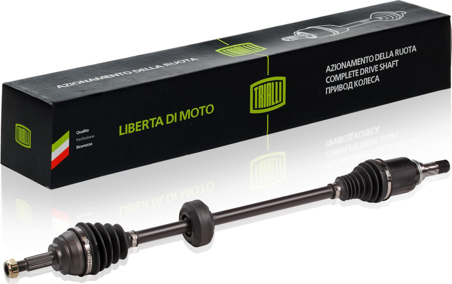 Полуось (привод в сборе, приводной вал) Trialli. Артикул AR 844