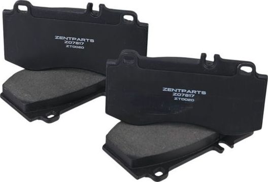 Тормозные колодки Zentparts. Артикул Z07817