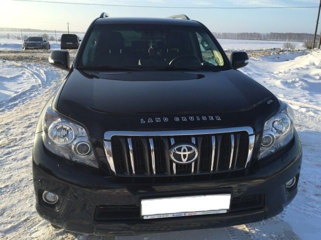 Дефлектор VT52 для капота Toyota Land Cruiser Prado 150 2009-2013. Артикул TYA53VT