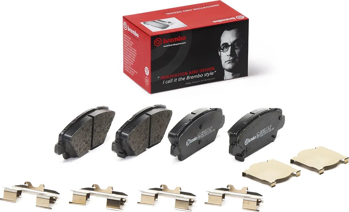 Тормозные колодки Brembo PRIME LINE. Артикул P 30 125