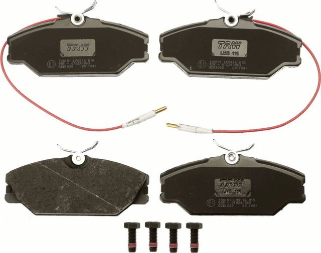 Тормозные колодки TRW COTEC передние для Alpine A610 1991-1995. Артикул GDB1030