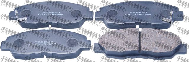 Тормозные колодки Febest. Артикул 0301-RD5F
