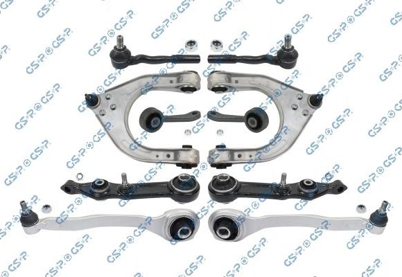 Комплект подвески MB E-CLASS W211 02- пер. (6рыч.+2нак.+2тяг.стаб.) GSP. Артикул S990035SK