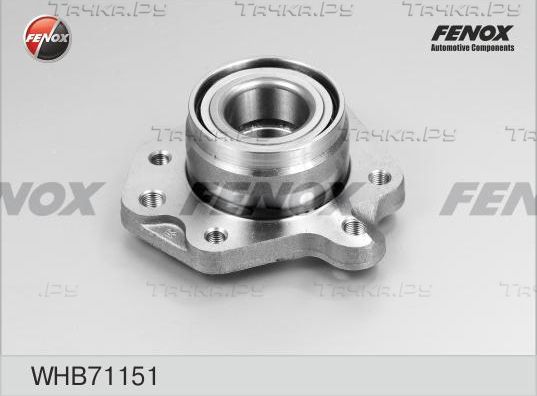 Ступица колеса Fenox задняя правая для Honda CR-V I 1995-2002. Артикул WHB71151